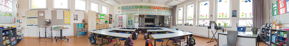 Klassenzimmer Panorama